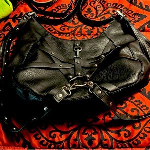 Killstar handbag with metal hardware